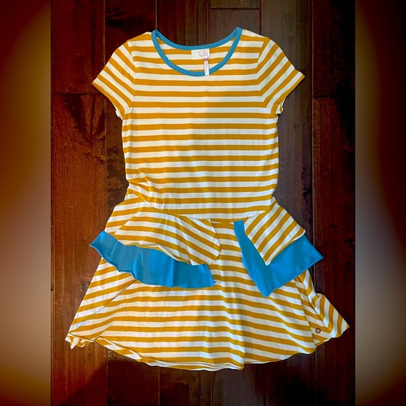 Matilda Jane striped dress size 14 - Picture 1 of 4